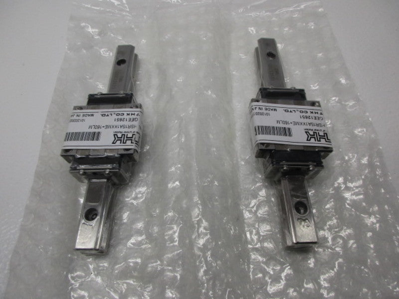 THK HSR15A1KKME+160LM LINEAR BEARING (PK OF 2) * NEW IN ORIGINAL PACKAGE *