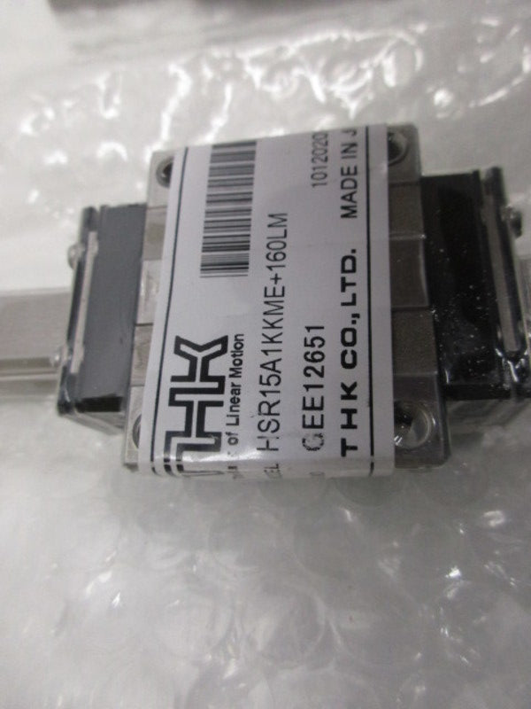 THK HSR15A1KKME+160LM LINEAR BEARING (PK OF 2) * NEW IN ORIGINAL PACKAGE *