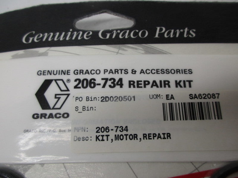 GRACO 206-734 REPAIR KIT * NEW IN ORIGINAL PACKAGE *