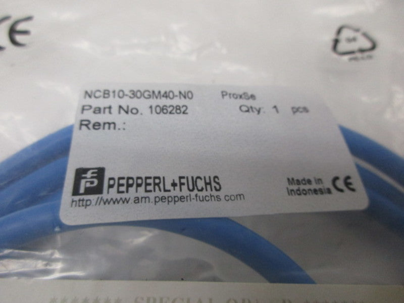 PEPPERL + FUCHS NCB10-30GM40-N0 INDUCTIVE SENSOR * NEW IN FACTORY BAG *