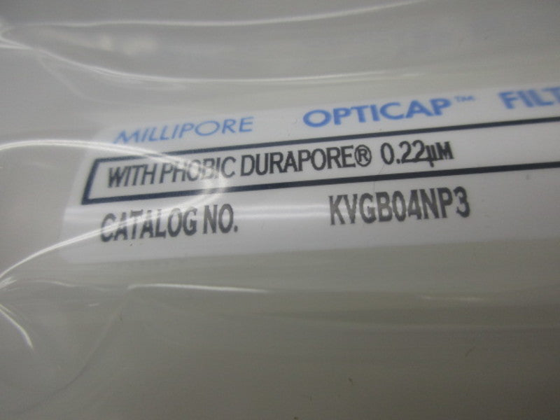 MILLIPORE KVGB04NP3 FILTER HYDROPHOBIC * NEW IN FACTORY BAG *