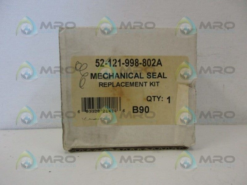 ITT BELL & GOSSETT 52-121-998-802A MECHANICAL SEAL REPLACEMENT KIT *NEW IN BOX*