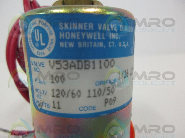HONEYWELL V53ADB1100 SKINNER VALVE *NEW NO BOX*