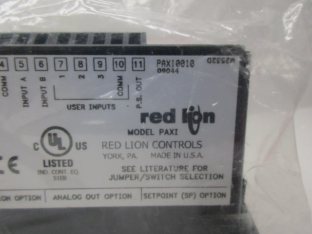 RED LION CONTROLS PAXI0010  * NEW IN NFACTORY BAG *