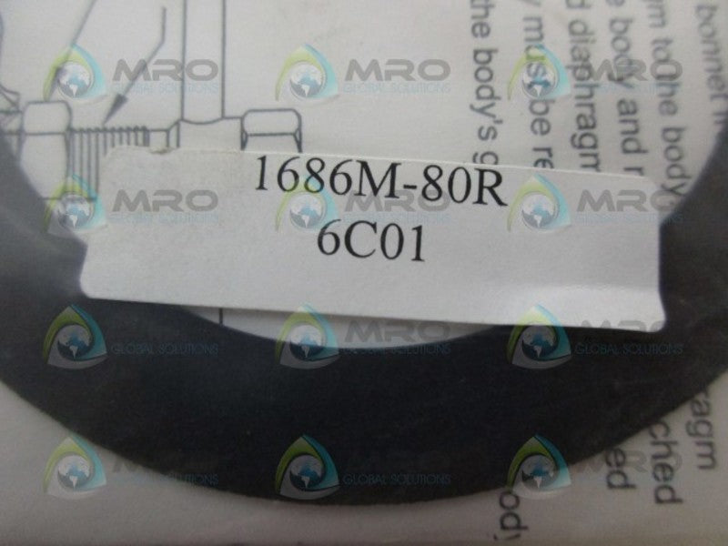 INDUSTRIAL MRO 1686M-80R/6C01 GASKET *NEW IN ORIGINAL PACKAGE*