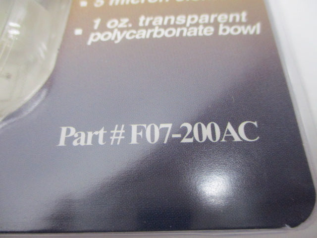 DIXON F07-200AC  * NEW IN ORIGINAL PACKAGE *
