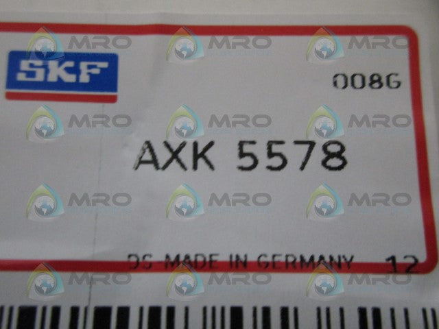 SKF AXK 5578 NEEDLE ROLLER THRUST BEARING *NEW IN ORIGINAL PACKAGE*