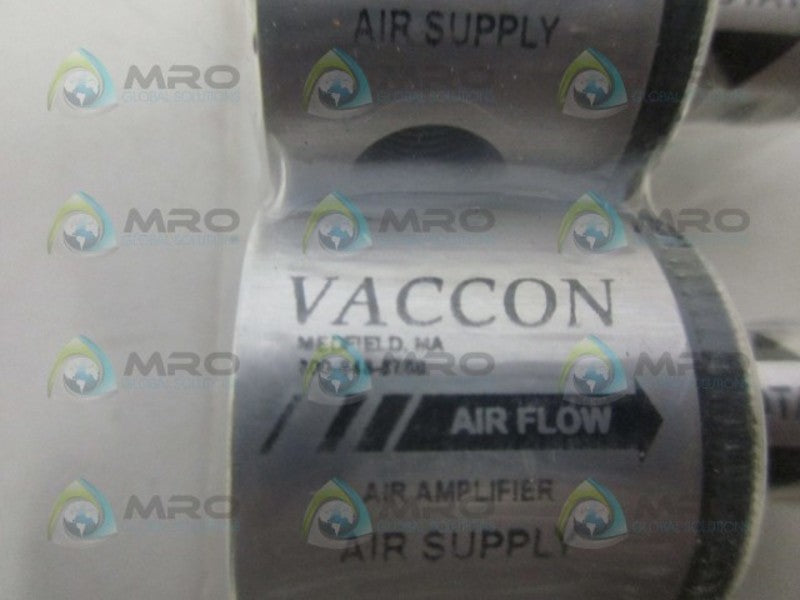 VACCON 800-848-8788 (PKG OF 3) AIR AMPLIFIER *NEW IN ORIGINAL PACKAGE*