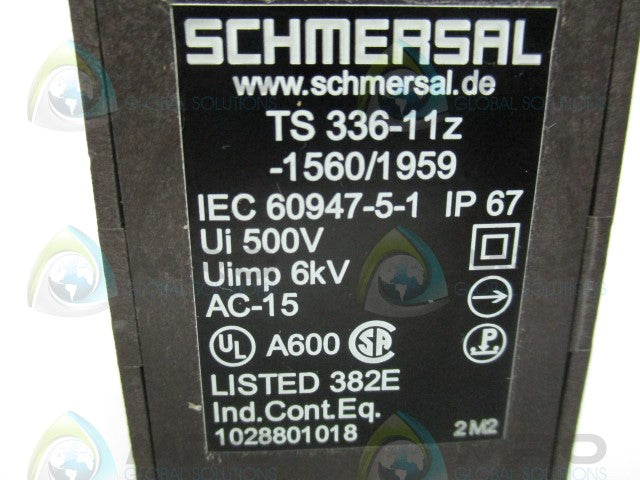 SCHMERSAL TS-366-11Z-1560/1959 LIMIT SWITCH *NEW NO BOX*