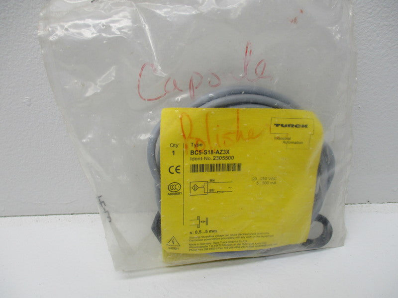 TURCK BC5-S18-AZ3X * NEW IN FACTORY BAG *