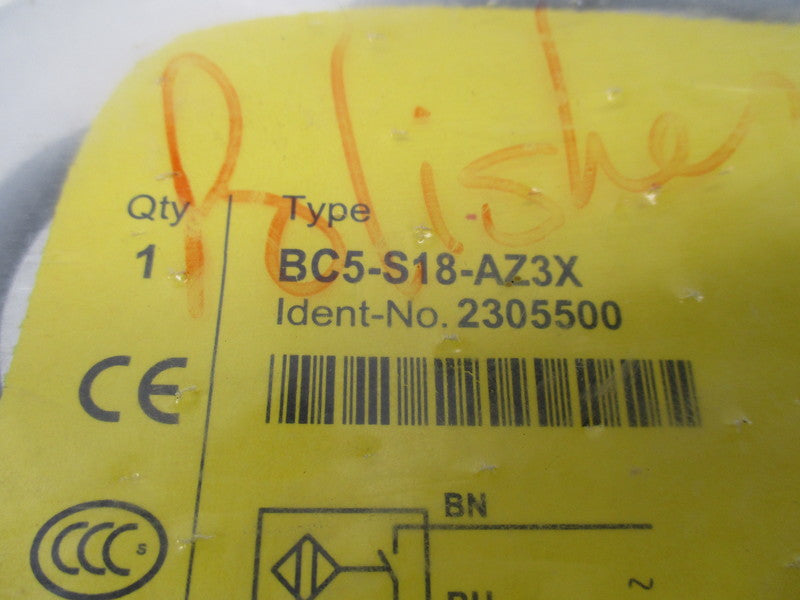 TURCK BC5-S18-AZ3X * NEW IN FACTORY BAG *