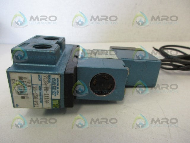 MAC 912A-PM-111AA SOLENOID VALVE *NEW NO BOX*