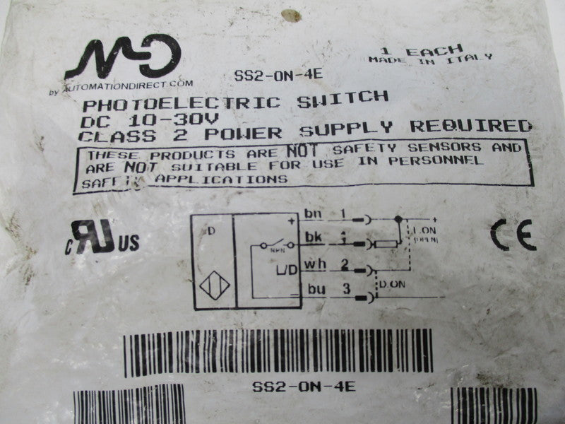 AUTOMATION DIRECT SS2-0N-4E * NEW IN FACTORY BAG *