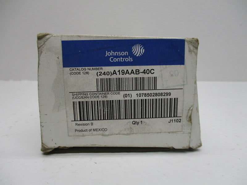 JOHNSON CONTROLS A19AAB-40C  NSMP