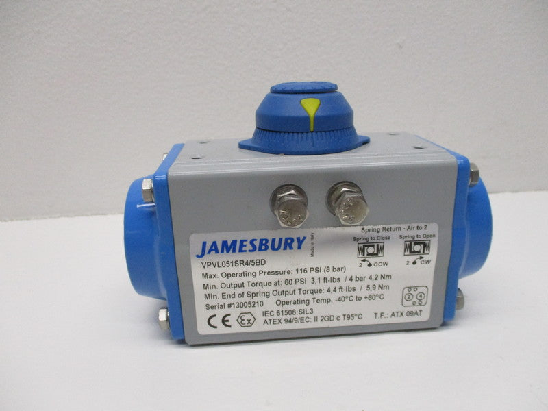 JAMESBURY VPVL051SR4/5BD * NEW NO  BOX *