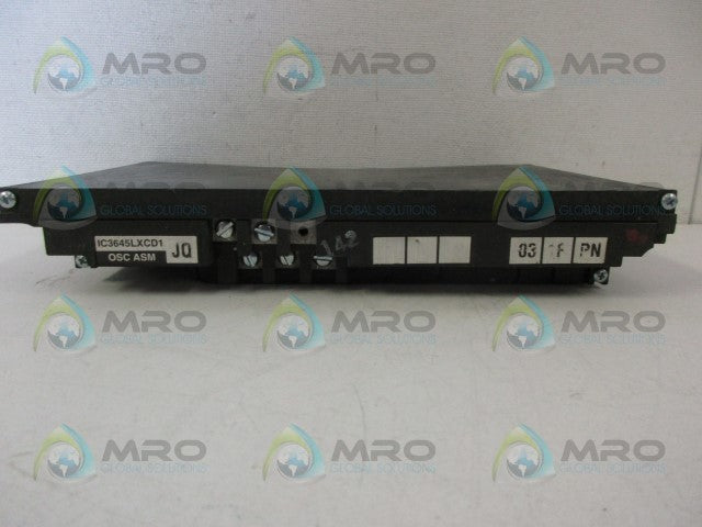 GENERAL ELECTRIC IC3645LXCD1 DUAL MOTOR CARD *USED*
