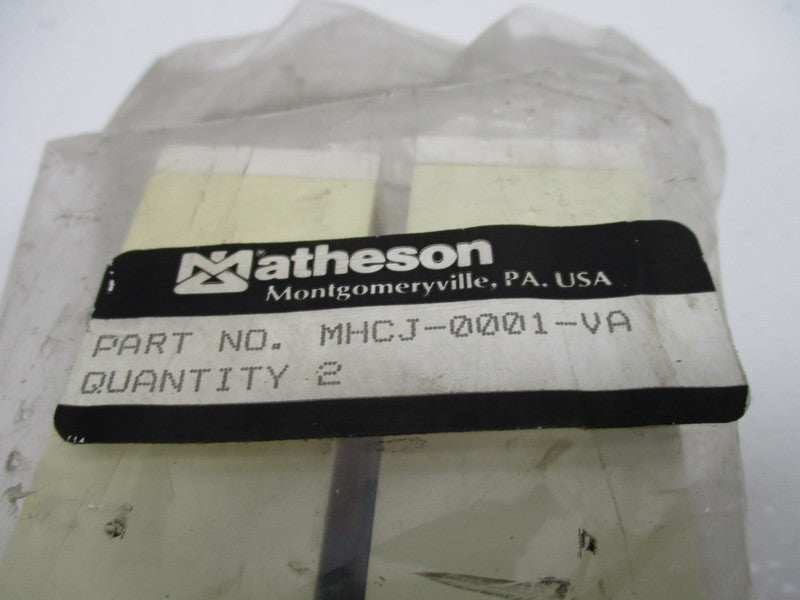 MATHESON MHCJ-0001-VA (PKG OF 2) * NEW IN FACTORY BAG *