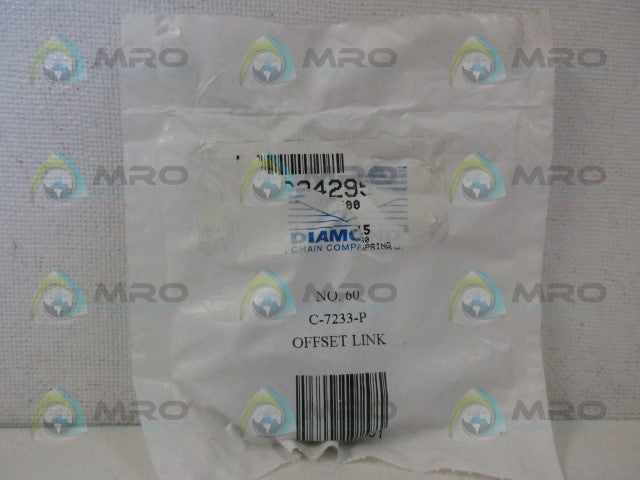 DIAMOND C-7233-P OFFSET LINK * NEW IN FACTORY BAG *