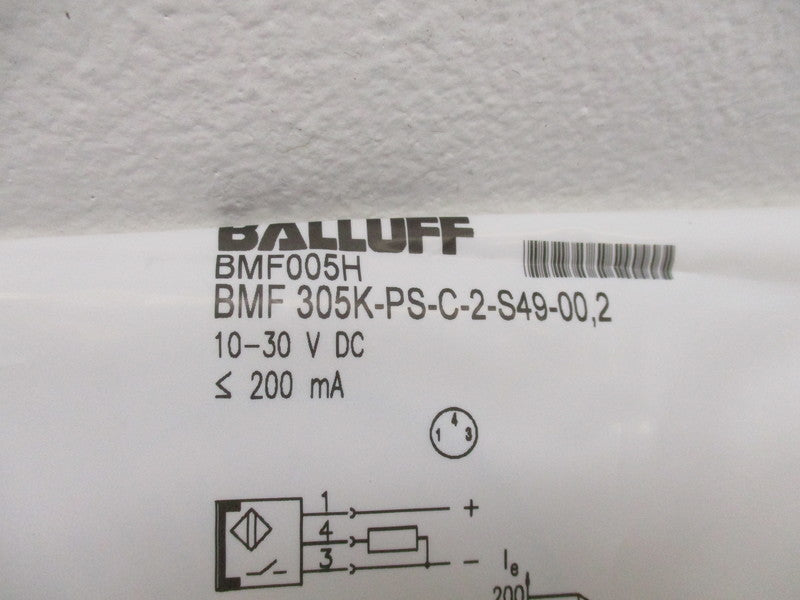 BALLUFF BMF005H (BMF 305K-PS-C-2-S49-00,2) * NEW IN FACTORY BAG *