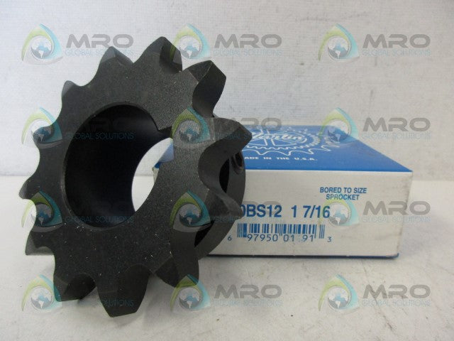 MARTIN 60BS12-1-7/16 SPROCKET *NEW IN BOX*
