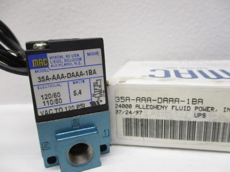 MAC 35A-AAA-DAAA-1BA 120/60 110/50 120PSI NSMP