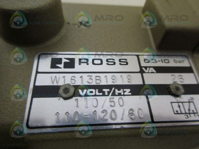 ROSS W1613B1919 SINGLE SOLENOID PILOT *NEW IN BOX*