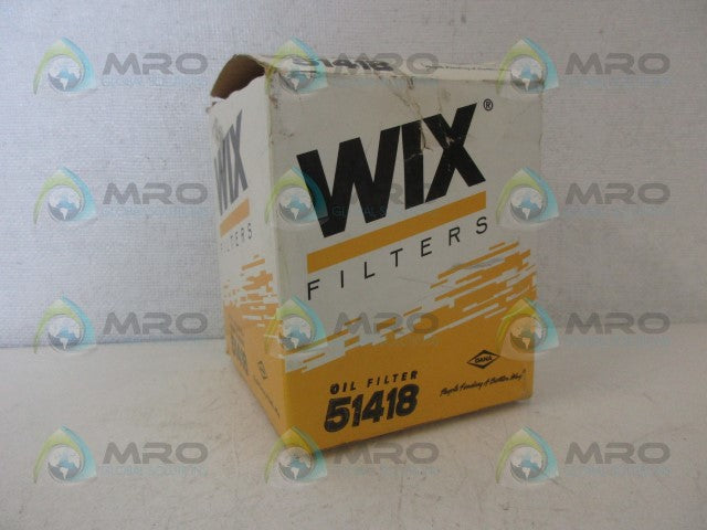 WIX 51418 OIL FILTER *NEW IN BOX*