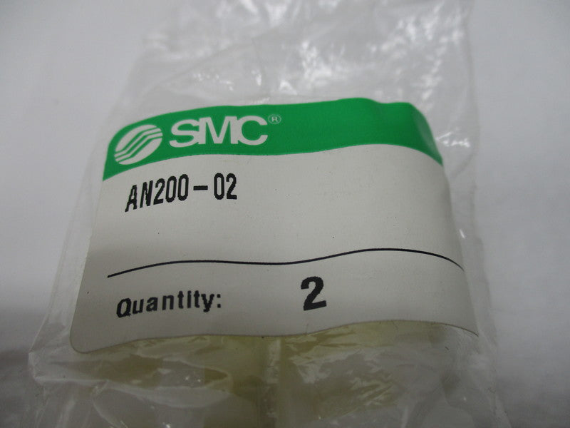 SMC AN200-02 (QTY: 2) * NEW IN FACTORY BAG *