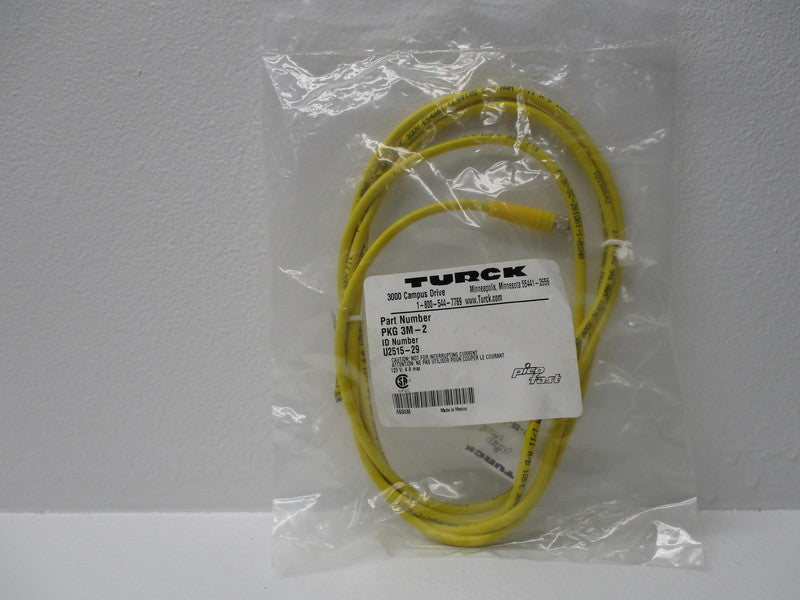 TURCK PKG3M-2 * NEW IN FACTORY BAG *