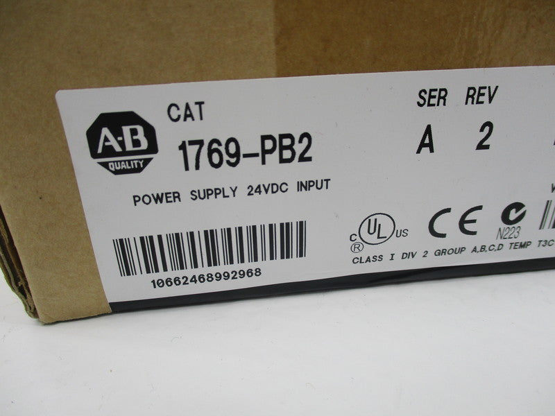 ALLEN BRADLEY 1769-PB2 SER. A DATE:2005 * FACTORY SEALED *