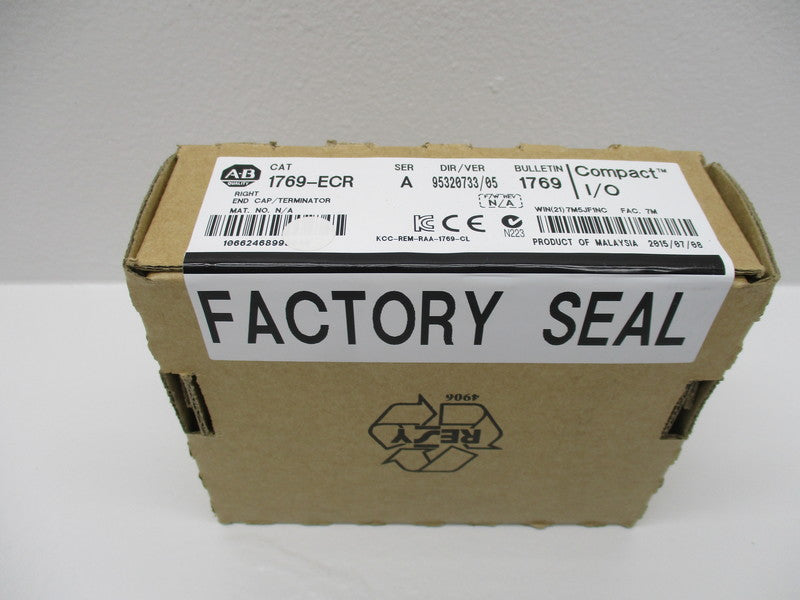 ALLEN BRADLEY 1769-ECR SER. A DATE:2015 * FACTORY SEALED *