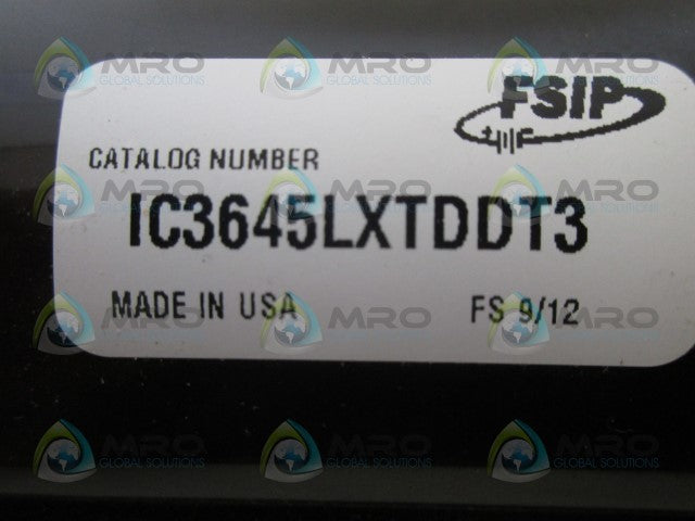 GENERAL ELECTRIC IC3645LXTDDT3 TRACTION DASH DISPLAY *NEW NO BOX*