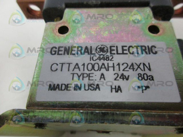 GENERAL ELECTRIC CTTA100AH124XN FORKLIFT CONTACTOR *NEW NO BOX*