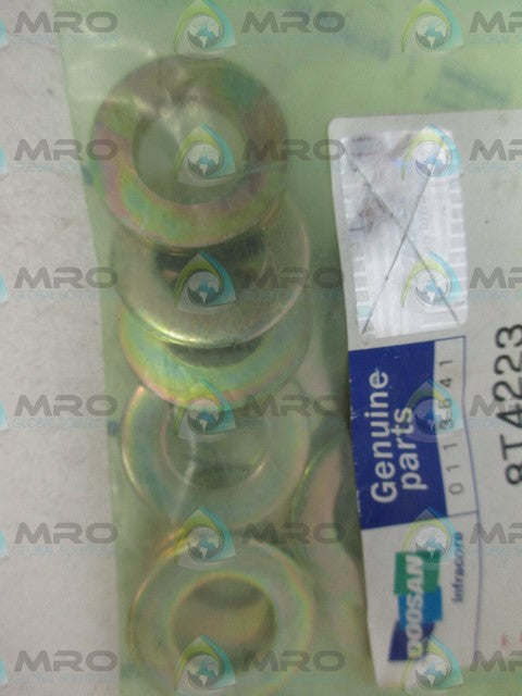 DOOSAN 8T4223 (PKG OF 10) WASHER *NEW IN ORIGINAL PACKAGE*