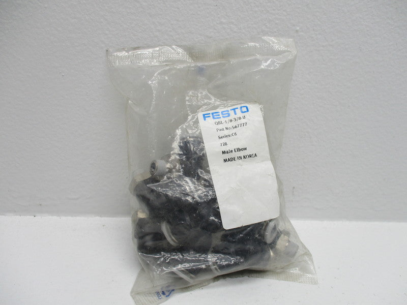 FESTO QBL-1/8-3/8-U (567777) * NEW IN FACTORY BAG *