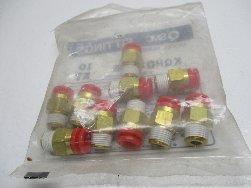 SMC KQH07-34S (QTY: 10) * NEW IN FACTORY BAG *