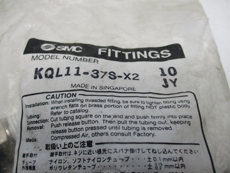 SMC KQL11-37S-X2 (PKG OF 10) NSMP