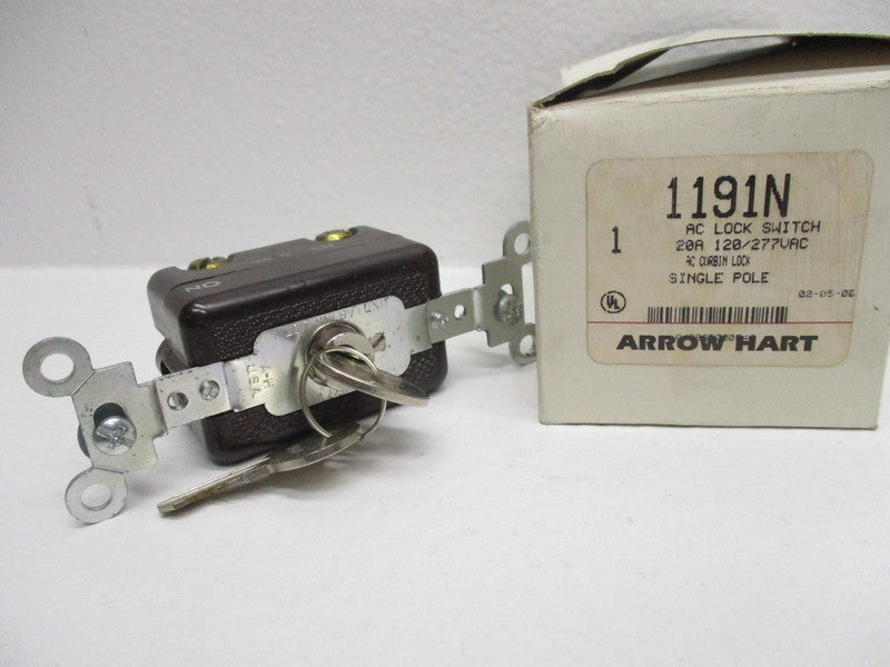 ARROW HART 1191N 120/277VAC 20A NSMP