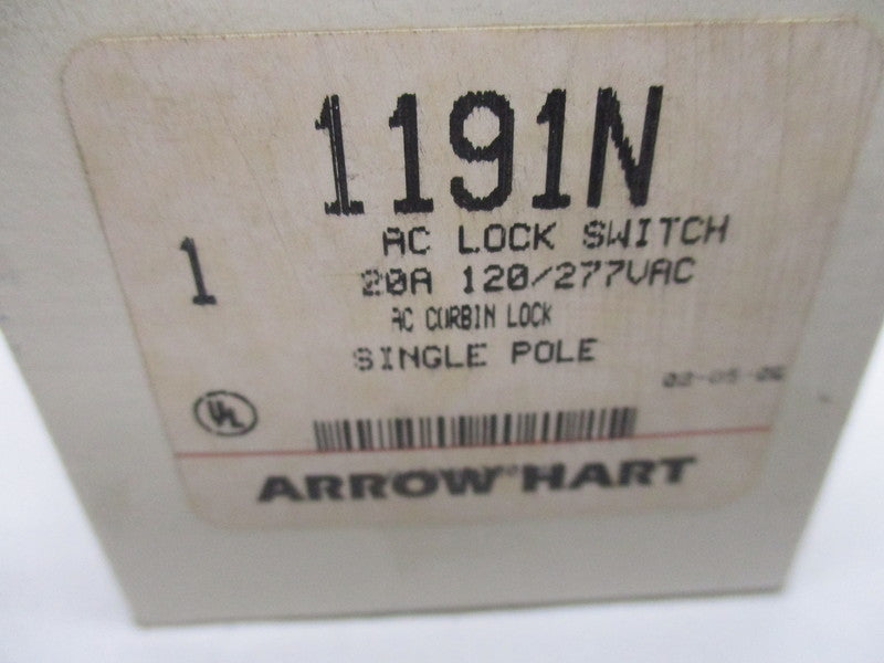 ARROW HART 1191N 120/277VAC 20A NSMP