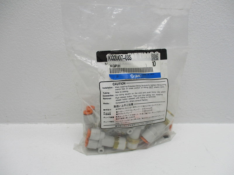 SMC KQ2U07-03S (PKG OF 10) NSMP