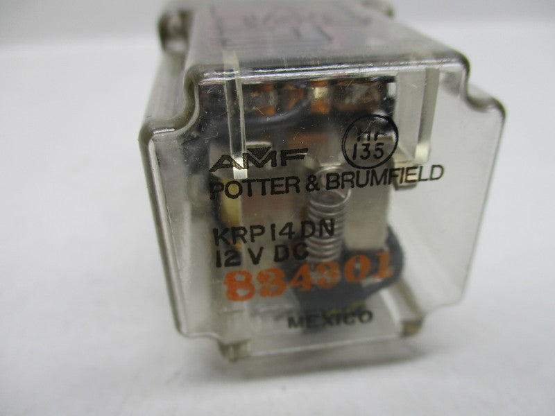 POTTER&BRUMFIELD KRP14DN 12VDC 10AMP UNMP