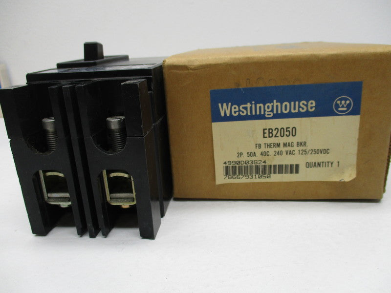 WESTINGHOUSE EB2050 CIRCUIT BREAKER 240VAC 50A NSMP