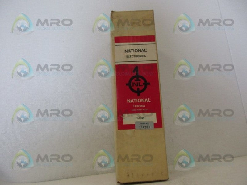 NATIONAL ELECTRONICS NL-5550 *NEW IN BOX*