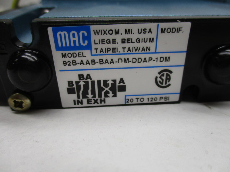 MAC 92B-AAB-BAA-DM-DDAP-1DM  NSMP