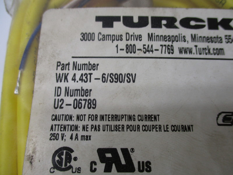 TURCK WK4.43T-6/S90/SV NSMP