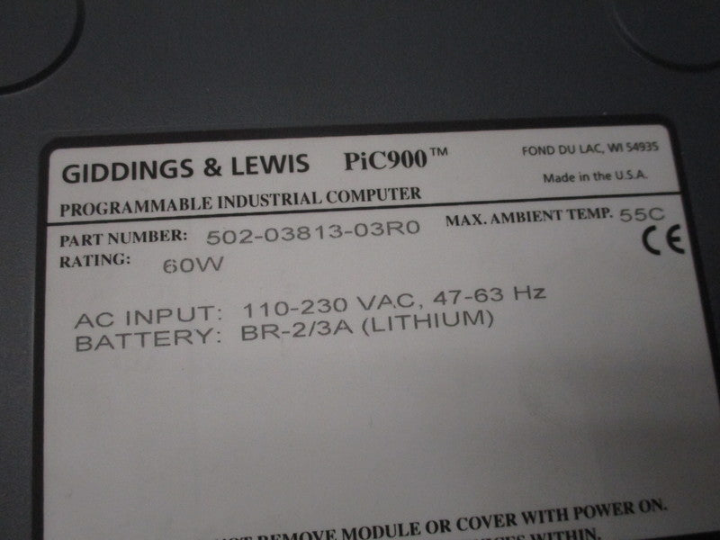 GIDDING & LEWIS M.1016.8879 NSMP