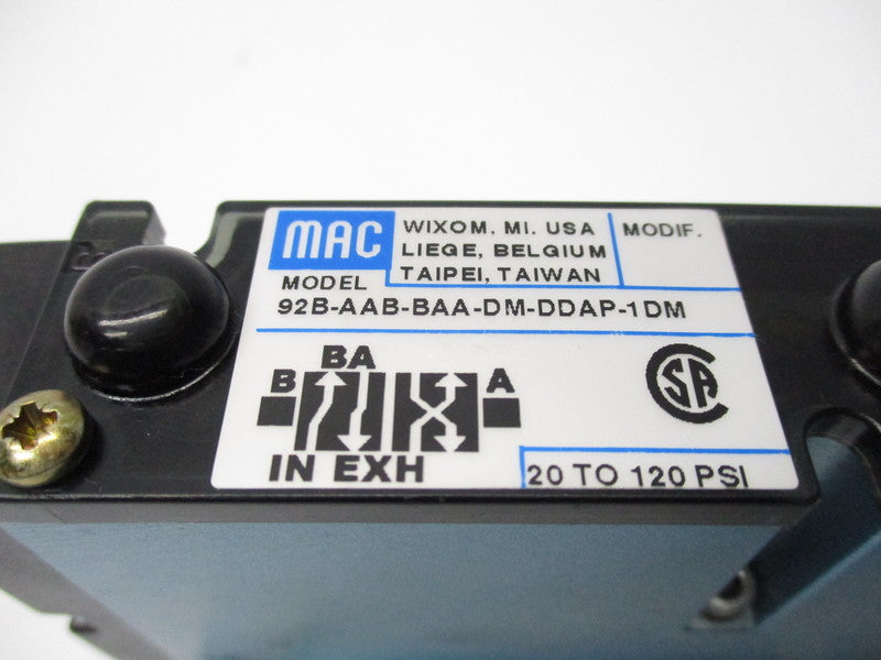MAC 92B-AAB-BAA-DM-DDAP-1DM NSMP