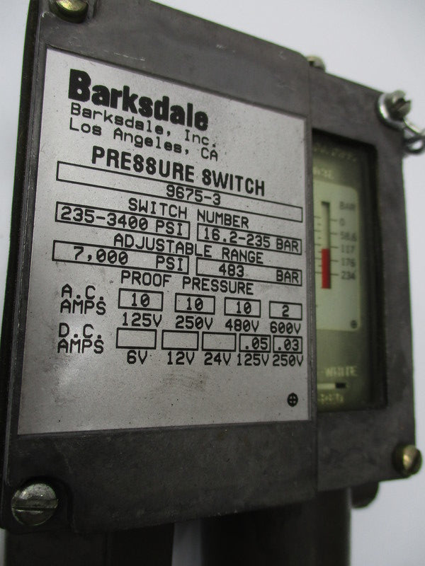 BARKSDALE 9675-3 NSNP