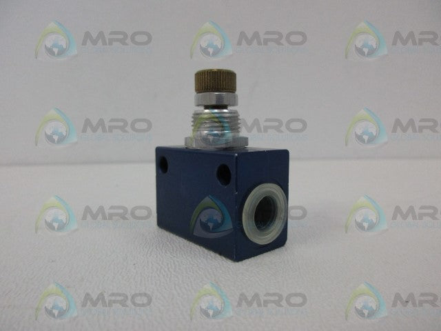 FESTO GR-1/8 0.1-10 BAR FLOW CONTROL VALVE *NEW NO BOX*