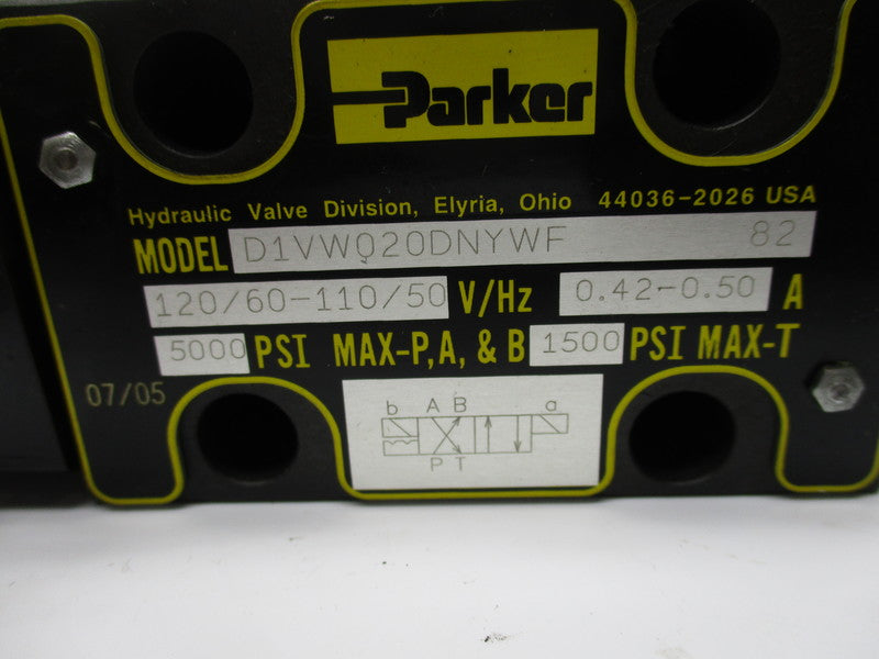PARKER D1VW020DNYWF-82 NSNP